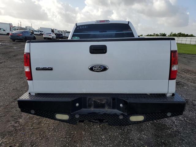 1FTRF12296NA74426 - 2006 FORD F150 WHITE photo 6