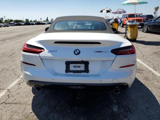 WBAHF3C03LWW58294 - 2020 BMW Z4 SDRIVE30I WHITE photo 6