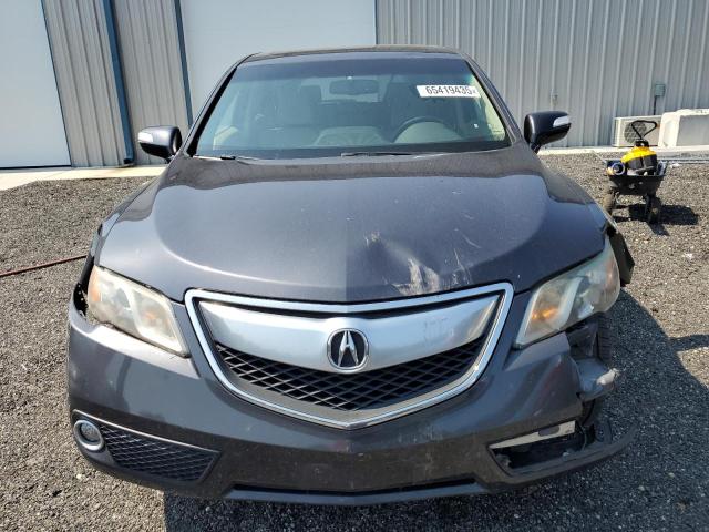 5J8TB3H5XEL017209 - 2014 ACURA RDX TECHNOLOGY GRAY photo 5