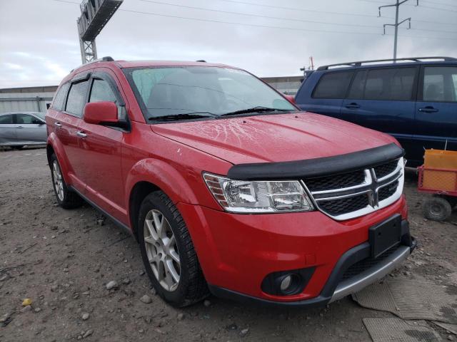 3C4PDDDG5DT591887 - 2013 DODGE JOURNEY CREW RED photo 1