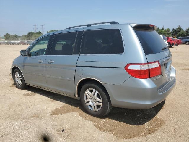 5FNRL38727B001227 - 2007 HONDA ODYSSEY EXL SILVER photo 2