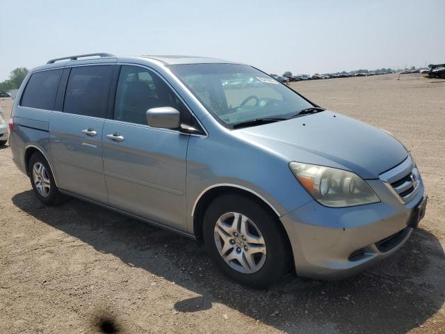 5FNRL38727B001227 - 2007 HONDA ODYSSEY EXL SILVER photo 4
