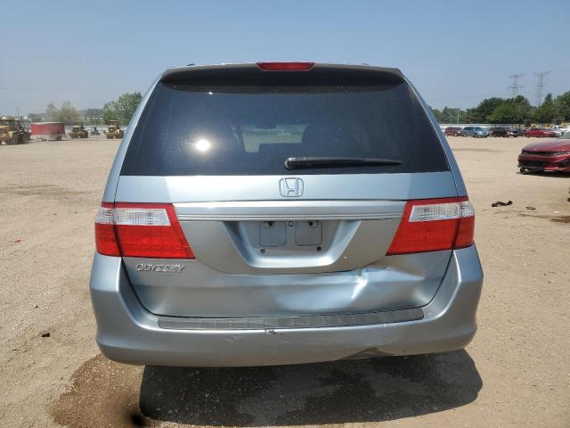 5FNRL38727B001227 - 2007 HONDA ODYSSEY EXL SILVER photo 6
