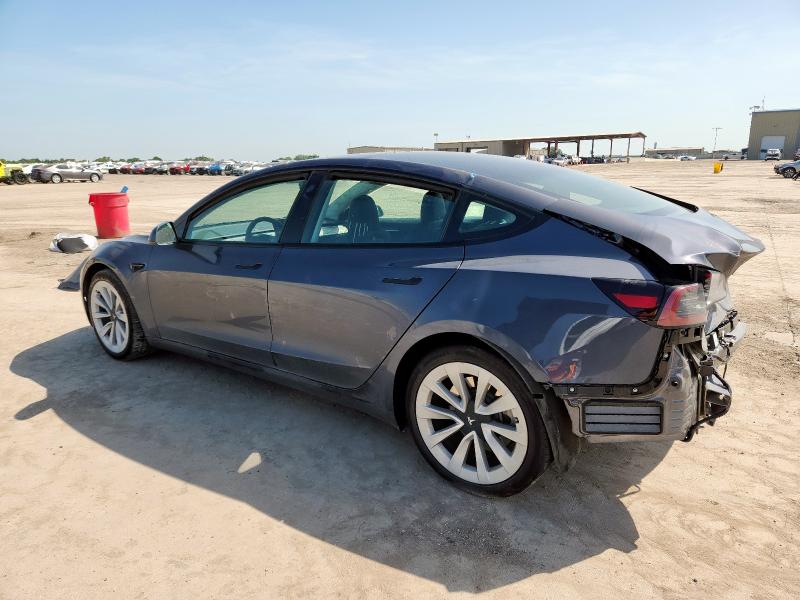 5YJ3E1EA8PF518973 - 2023 TESLA MODEL 3 GRAY photo 2