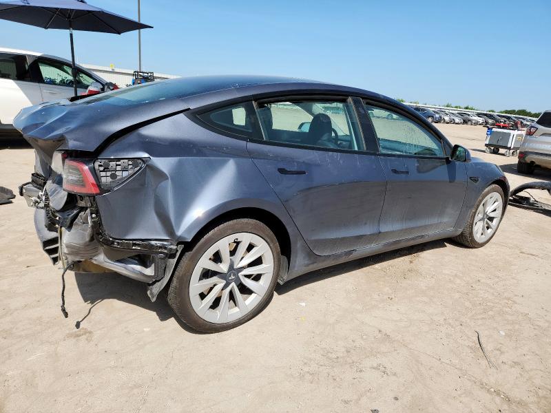 5YJ3E1EA8PF518973 - 2023 TESLA MODEL 3 GRAY photo 3