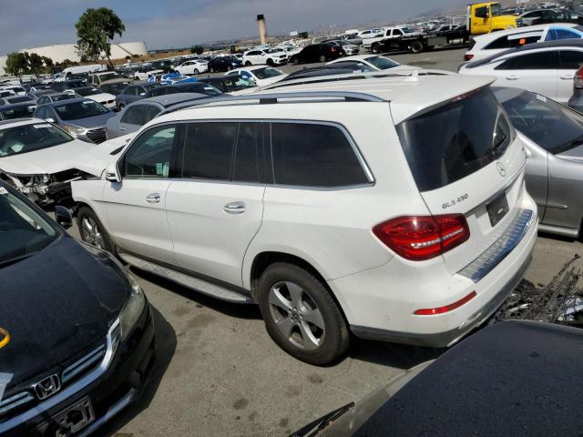 4JGDF6EE1KB208771 - 2019 MERCEDES-BENZ GLS 450 4MATIC WHITE photo 2