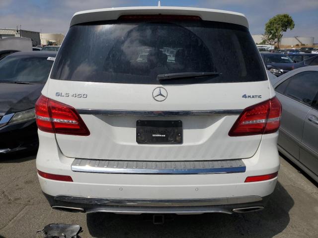 4JGDF6EE1KB208771 - 2019 MERCEDES-BENZ GLS 450 4MATIC WHITE photo 6