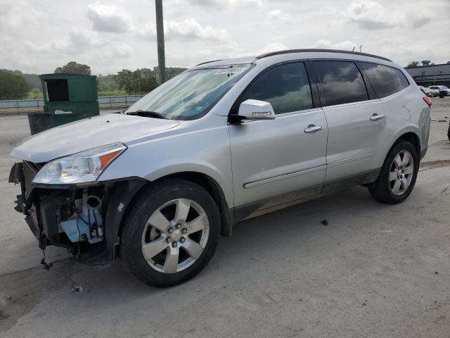 1GNKVLED1CJ280976 - 2012 CHEVROLET TRAVERSE LTZ SILVER photo 1