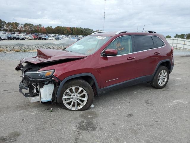 1C4PJLCB7KD454042 - 2019 JEEP CHEROKEE LATITUDE BURGUNDY photo 2