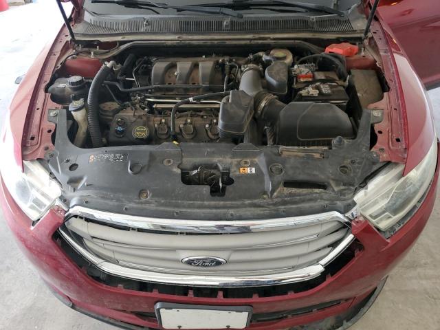 1FAHP2E8XHG114654 - 2017 FORD TAURUS SEL MAROON photo 11