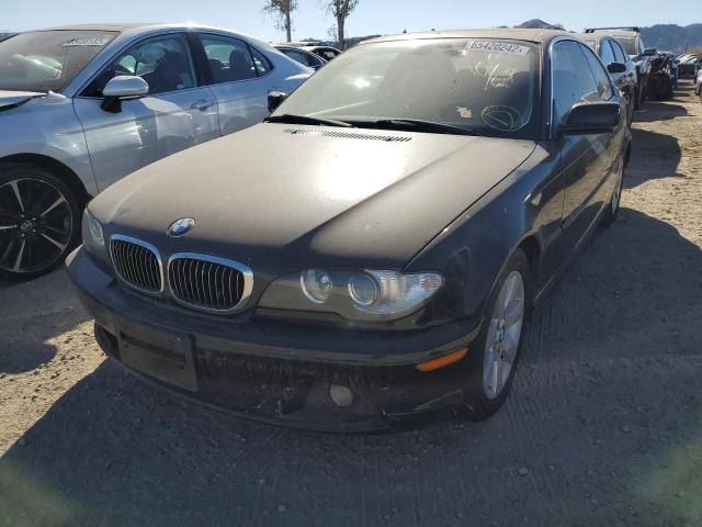 WBABV13496JT24420 - 2006 BMW 325 CI SULEV BLACK photo 2