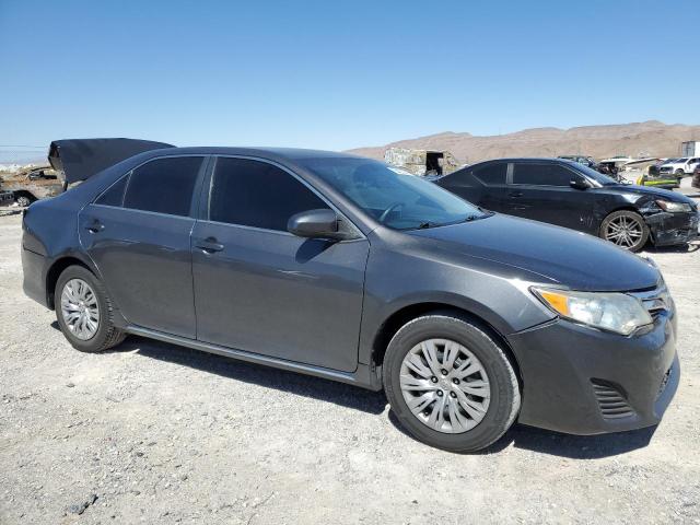 4T4BF1FK6DR334989 - 2013 TOYOTA CAMRY L GRAY photo 4