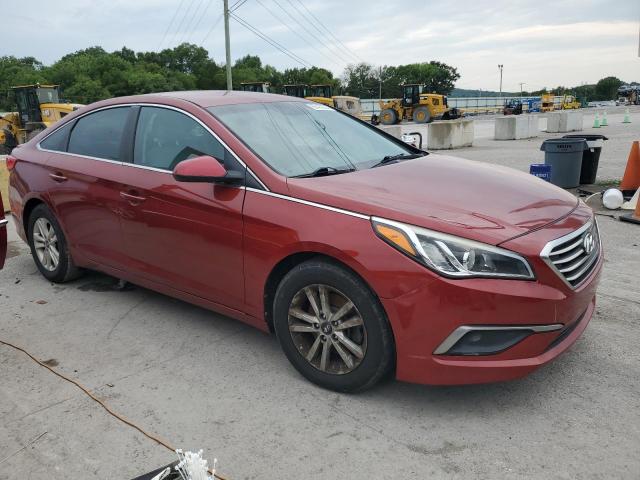 5NPE24AF1GH330219 - 2016 HYUNDAI SONATA SE MAROON photo 4