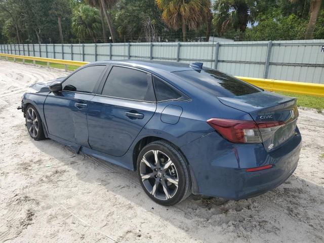 2HGFE4F82SH329945 - 2025 HONDA CIVIC SPORT BLUE photo 2