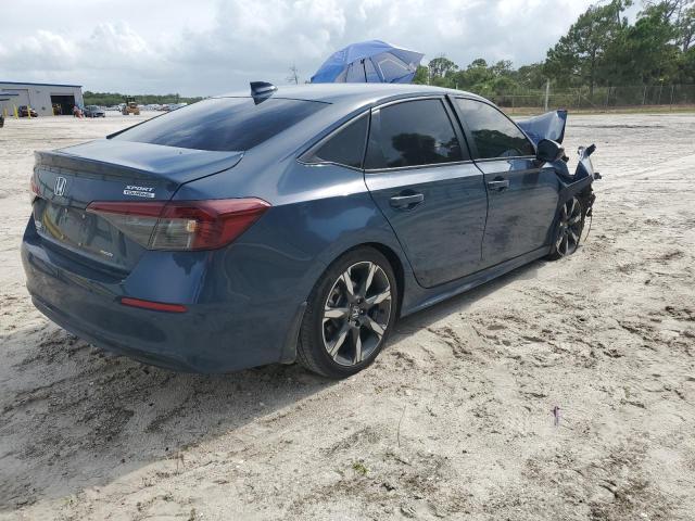 2HGFE4F82SH329945 - 2025 HONDA CIVIC SPORT BLUE photo 3