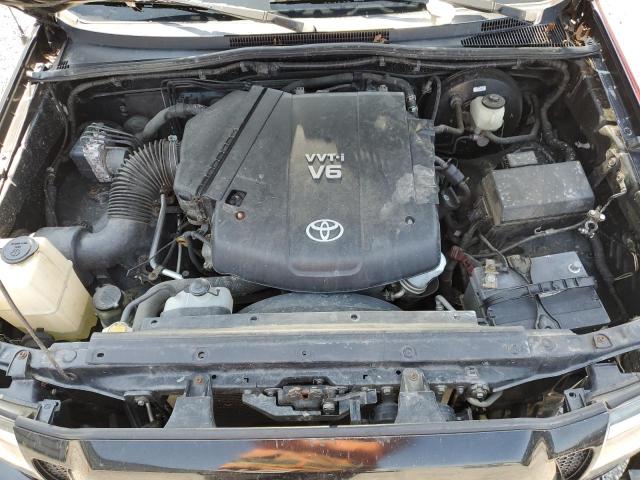 5TFUU4EN8BX022498 - 2011 TOYOTA TACOMA ACCESS CAB შავი ფოტო 11