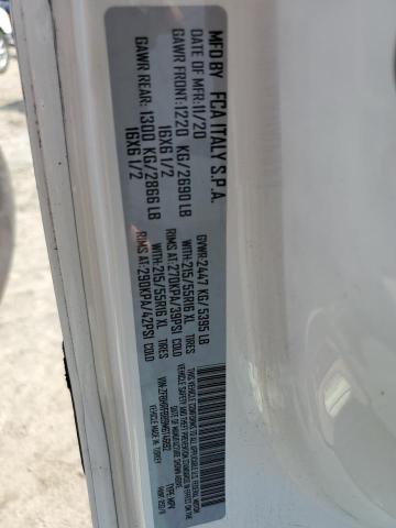 ZFBHRFBB9M6T46192 - 2021 RAM PROMASTER SLT Blanc photo 14