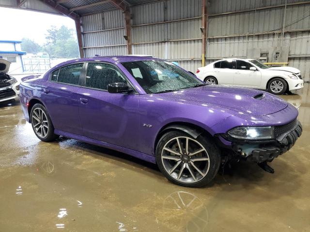 2C3CDXCT2PH608340 - 2023 DODGE CHARGER R/T 紫色 照片 4