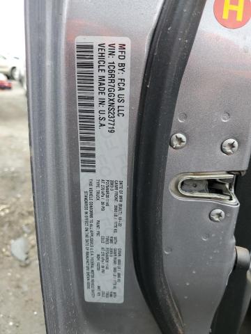 1C6RR7GGXNS237719 - 2022 RAM 1500 CLASS SLT 灰色 照片 12