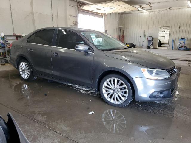3VWLP7AJ6CM410356 - 2012 VOLKSWAGEN JETTA SEL GRAY photo 4