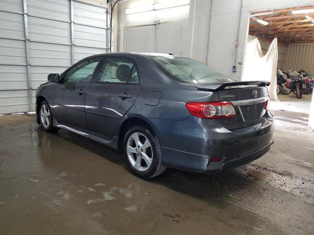 2T1BU4EE6BC669228 - 2011 TOYOTA COROLLA BASE GRAY photo 2