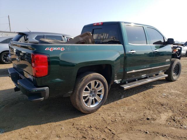 3GCUKTEC6FG515945 - 2015 CHEVROLET SILVERADO K1500 HIGH COUNTRY GREEN photo 3