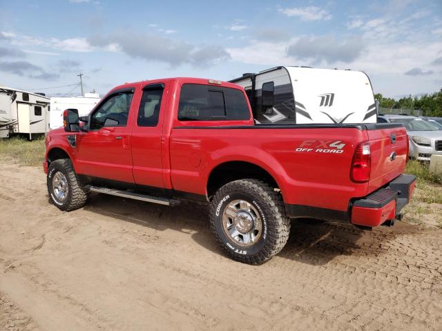 1FTSX21579EA53899 - 2009 FORD F250 SUPER DUTY RED photo 2