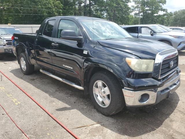 5TFRT54167X005929 - 2007 TOYOTA TUNDRA DOUBLE CAB SR5 BLACK photo 4