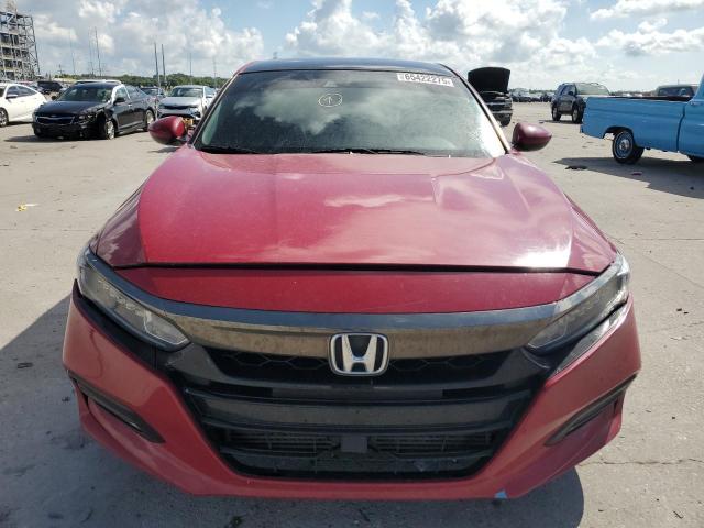 1HGCV1F39JA182655 - 2018 HONDA ACCORD SPORT RED photo 5