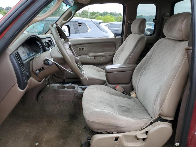 5TESN92N62Z067244 - 2002 TOYOTA TACOMA XTRACAB PRERUNNER 红色 照片 7