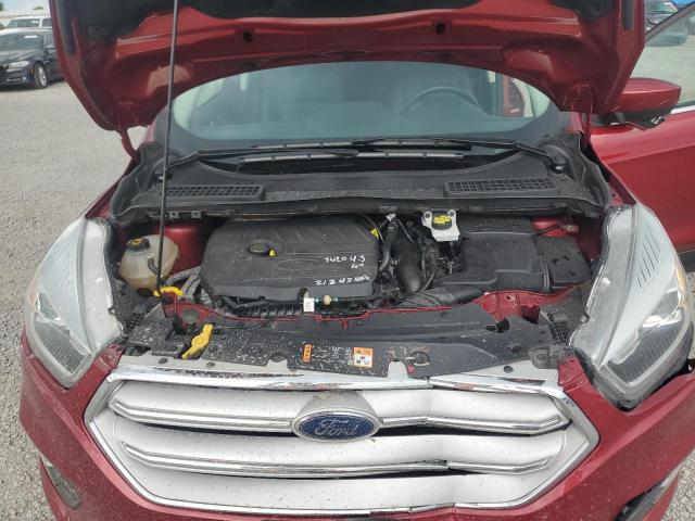 1FMCU0HD0JUB20394 - 2018 FORD ESCAPE SEL 勃艮第红 照片 12