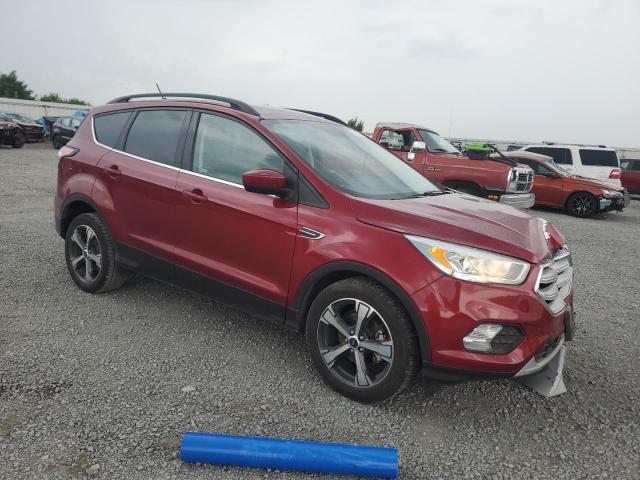 1FMCU0HD0JUB20394 - 2018 FORD ESCAPE SEL 勃艮第红 照片 4