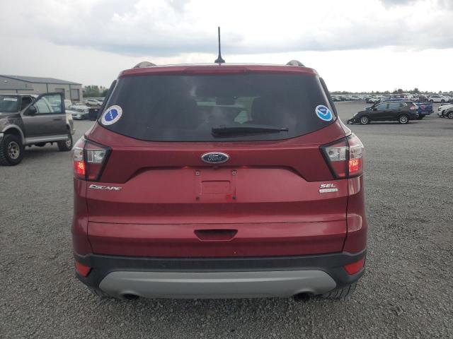 1FMCU0HD0JUB20394 - 2018 FORD ESCAPE SEL 勃艮第红 照片 6