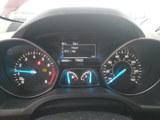 1FMCU0HD0JUB20394 - 2018 FORD ESCAPE SEL 勃艮第红 照片 9