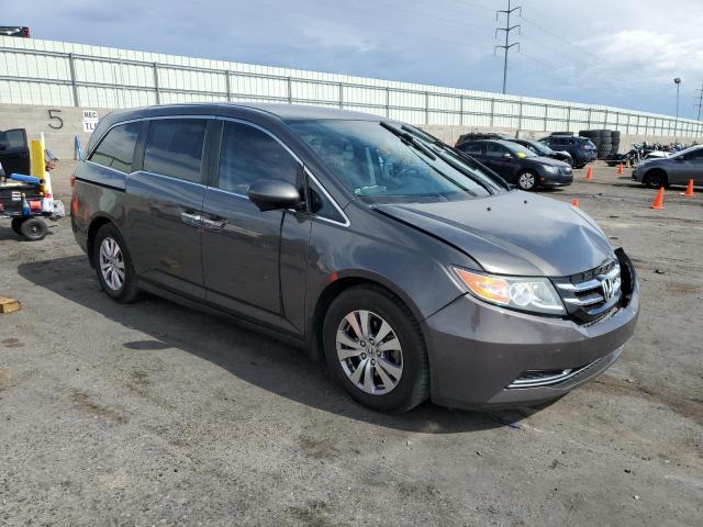 5FNRL5H43FB052865 - 2015 HONDA ODYSSEY EX GRAY photo 4