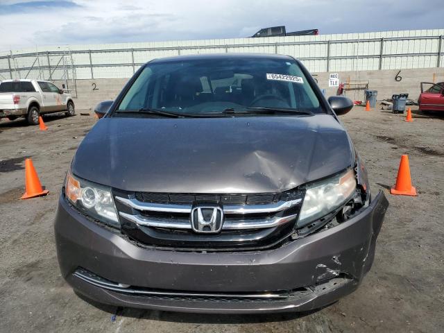 5FNRL5H43FB052865 - 2015 HONDA ODYSSEY EX GRAY photo 5