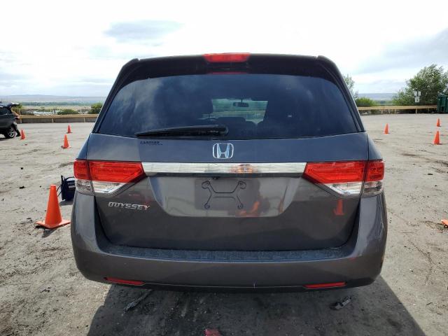 5FNRL5H43FB052865 - 2015 HONDA ODYSSEY EX GRAY photo 6