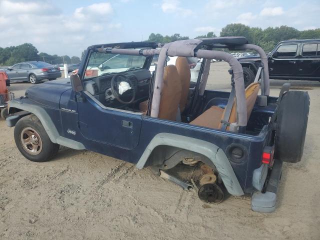 1J4FA39S62P749970 - 2002 JEEP WRANGLER / X BLUE photo 2