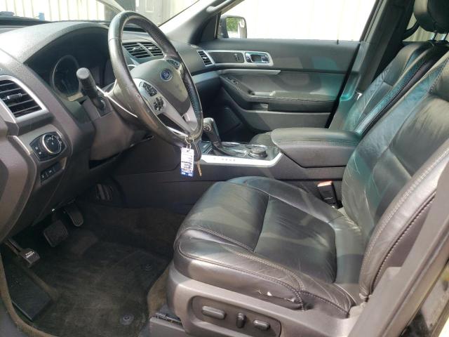 1FM5K8D84EGA78838 - 2014 FORD EXPLORER XLT შავი ფოტო 7