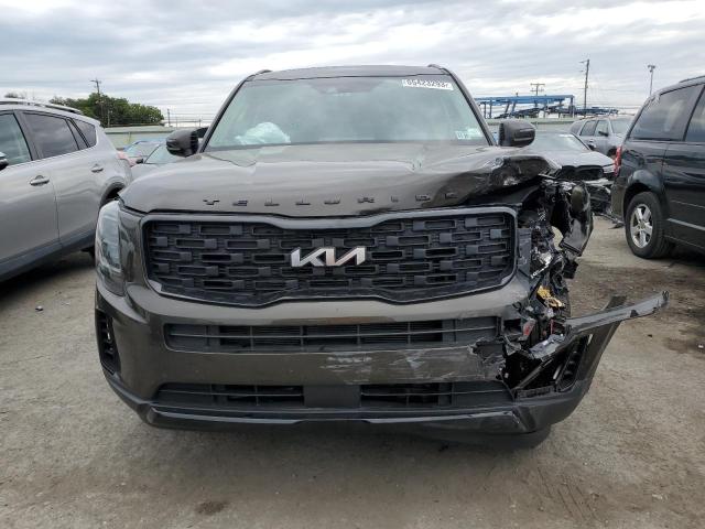 5XYP3DHC5NG226418 - 2022 KIA TELLURIDE EX BROWN photo 5