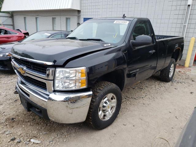 1GC3KXBG3AF127396 - 2010 CHEVROLET SILVERADO K2500 HEAVY DUTY LT BLACK photo 1