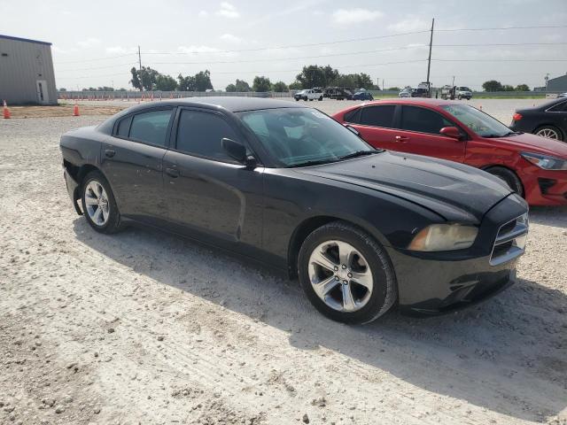 2C3CDXBGXDH701347 - 2013 DODGE CHARGER SE BLACK photo 4