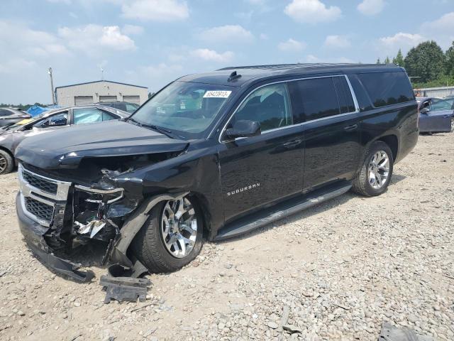 1GNSCHKC0HR150971 - 2017 CHEVROLET SUBURBAN C1500 LT BLACK photo 1