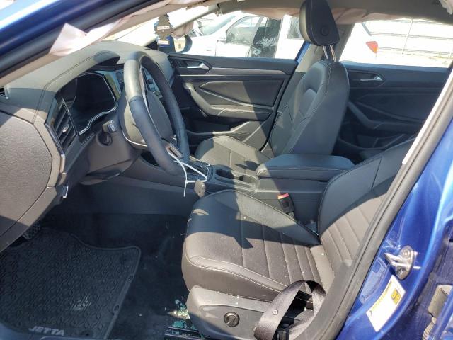 3VW7M7BUXPM050372 - 2023 VOLKSWAGEN JETTA SE BLUE photo 7