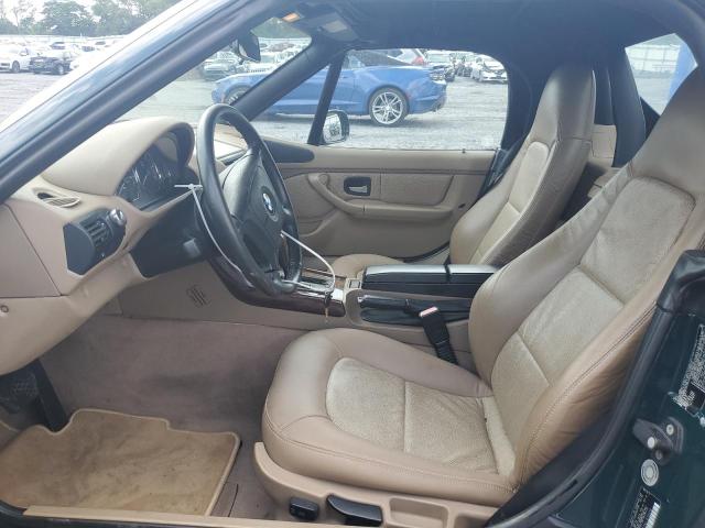 4USCH3337XLF70113 - 1999 BMW Z3 2.8 GREEN photo 7