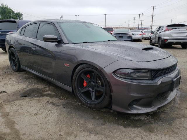 2C3CDXGJ2FH860631 - 2015 DODGE CHARGER R/T SCAT PACK GRAY photo 4