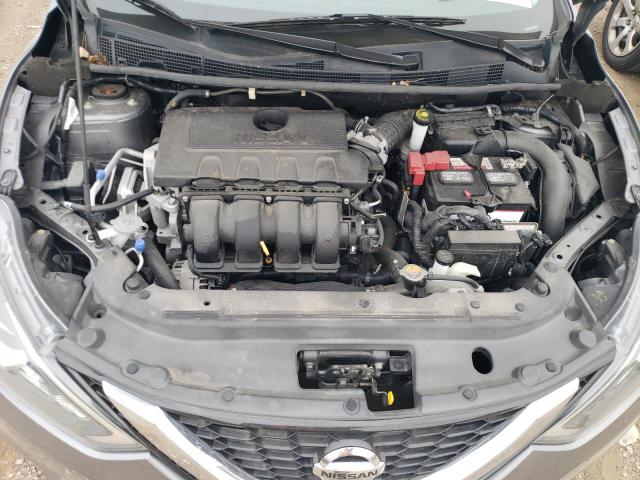 3N1AB7AP2KY265730 - 2019 NISSAN SENTRA S GRAY photo 11