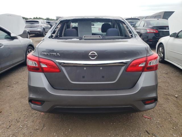 3N1AB7AP2KY265730 - 2019 NISSAN SENTRA S GRAY photo 6