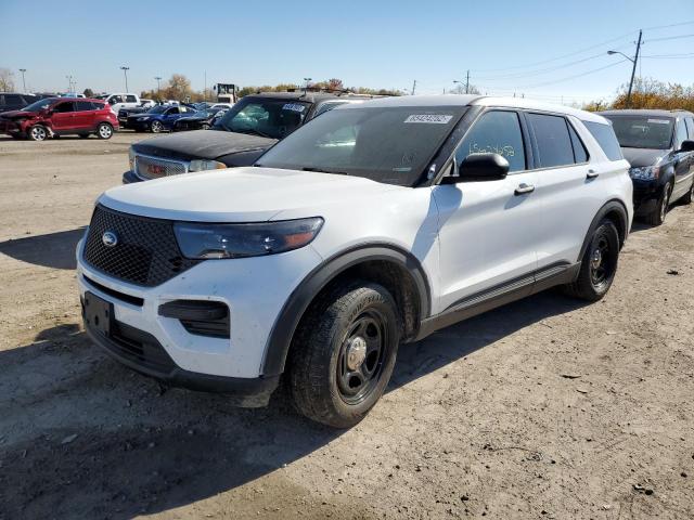 1FM5K8AB1LGC92800 - 2020 FORD EXPLORER POLICE INTERCEPTOR თეთრი ფოტო 2