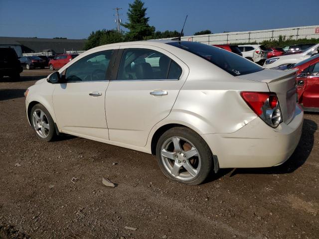 1G1JE5SH4D4226815 - 2013 CHEVROLET SONIC LTZ WHITE photo 2